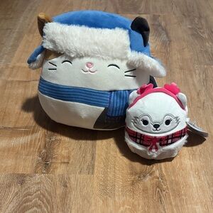 Squishmallows Gracelynn and Cam Plush Set